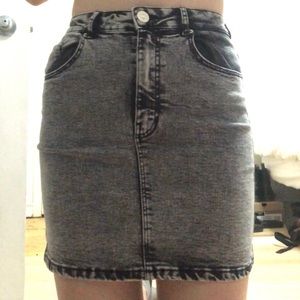 Zara skirt jeans
